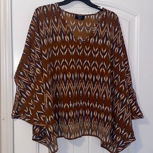 Vici Poncho Blouse